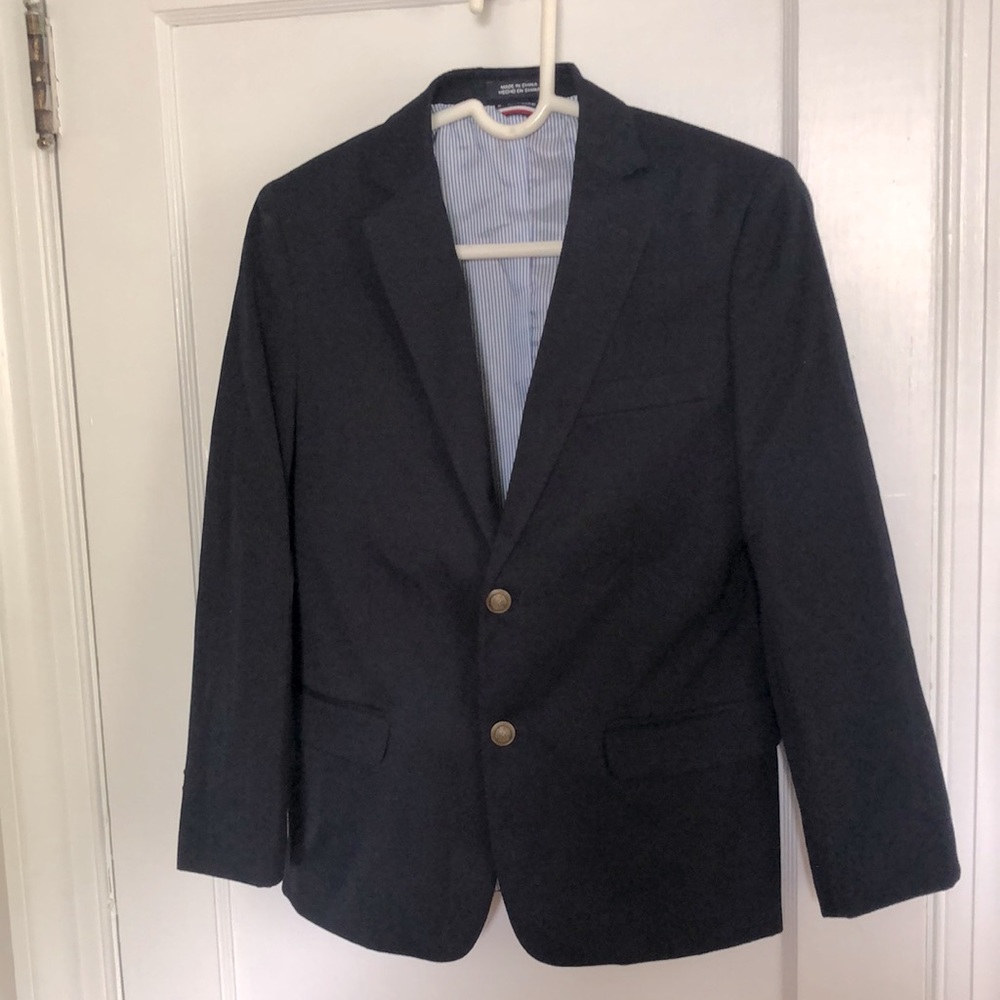 Boys Tommy Hilfiger Navy Suit & Pant